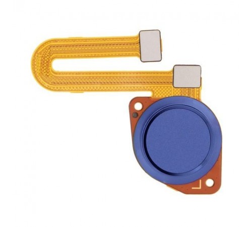 Шлейф для Motorola Moto G9 Power XT2091, сканера отпечатка пальца (Touch ID), синий (Electric Violet), Original (PRC)