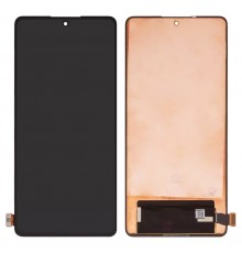 Дисплей для Xiaomi 11T, 11T Pro, черный, без рамки, Оригинал (переклеено стекло), 21081111RG, 2107113SG, 2107113SI, 2107113SR