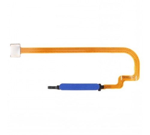 Шлейф для Xiaomi Redmi 9T, Poco M3, сканера відбитка пальця (Touch ID), синій (Twilight Blue), Original (PRC)