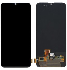 Дисплей для OnePlus 6T, без рамки, черный, Original (PRC) (переклеено стекло)