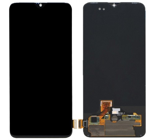 Дисплей для OnePlus 6T, без рамки, чорний, Original (PRC) (переклеєне скло)