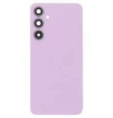 Задняя панель корпуса для Samsung A356 Galaxy A35 5G, розовая (Lilac), Copy + стекло камеры