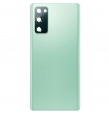 Задняя панель корпуса для Samsung G780 Galaxy S20 FE, G781 Galaxy S20 FE 5G, мятная (Cloud Mint), Copy + стекло камеры