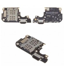 Шлейф для Xiaomi Mi 10 Lite, коннектора зарядки, плата зарядки