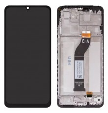 Дисплей для Xiaomi Redmi 13C, чорний, з рамкою, High Copy, (LM5C4090F0-A1)