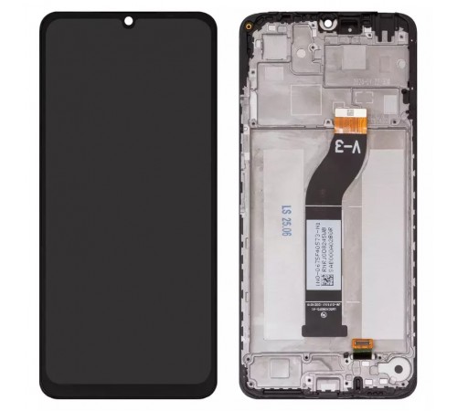 Дисплей для Xiaomi Redmi 13C, чорний, з рамкою, High Copy, (LM5C4090F0-A1)