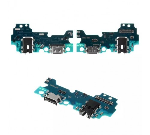 Шлейф для Samsung A325 Galaxy A32, коннектора зарядки, мікрофона, плата зарядки, High Copy