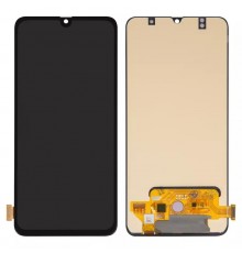 Дисплей для Samsung A705 Galaxy A70, черный, без рамки, High Copy original LCD size, (OLED)