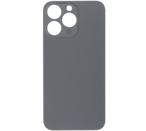 Задняя панель корпуса для iPhone 13 Pro, серая, не нужно снимать стекло камеры, Original (PRC), Graphite, big hole