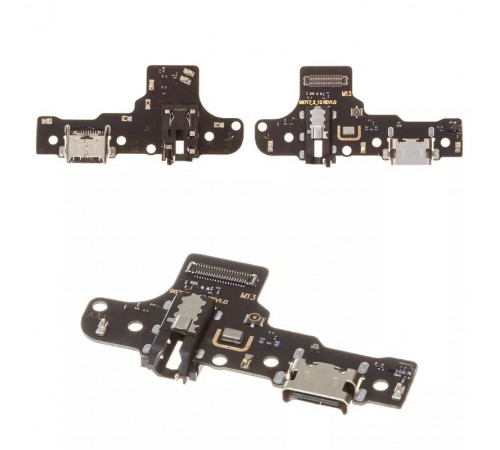 Шлейф для Samsung A215 Galaxy A21, коннектора зарядки, микрофона, плата зарядки, High Copy