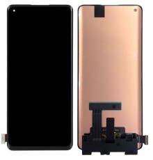 Дисплей для Oppo Reno 6 Pro 5G, чорний, без рамки, Original (PRC)