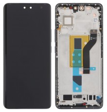 Дисплей для Xiaomi 13 Lite, Civi 2, черный, с рамкой, Original (PRC)