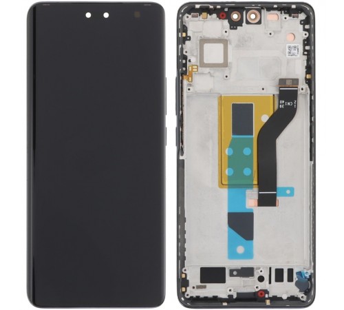 Дисплей для Xiaomi 13 Lite, Civi 2, черный, с рамкой, Original (PRC)