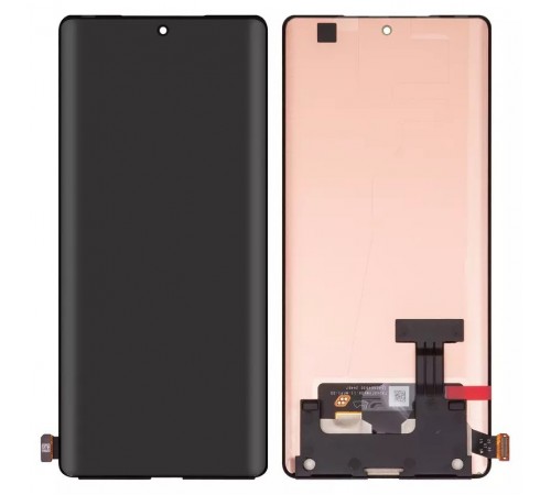 Дисплей для Infinix Note 40 Pro (X6850), чорний, без рамки, Оригінал (переклеєне скло)