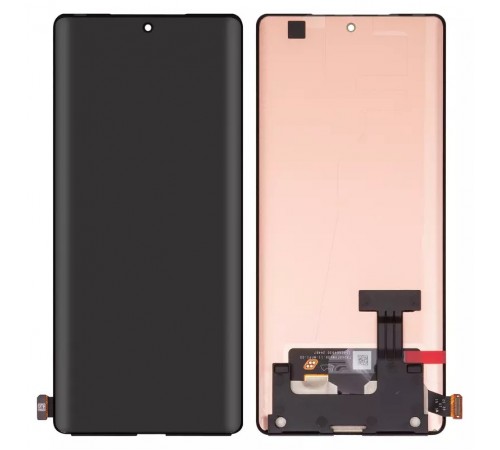 Дисплей для Infinix Note 40 Pro (X6850), черный, без рамки, Оригинал (переклеено стекло)
