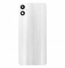 Задняя панель корпуса для Samsung A055 Galaxy A05, белая (Silver) + стекло камеры