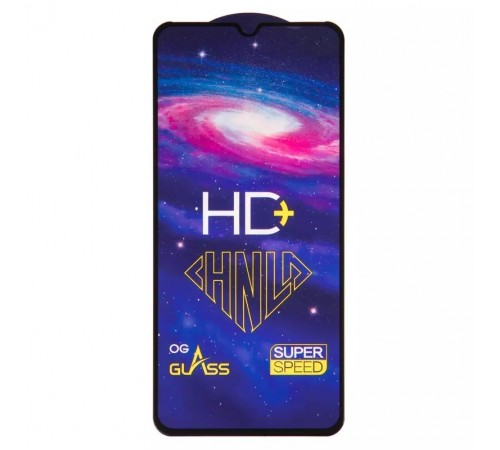 Захисне скло ASP для Xiaomi Poco M2, Poco M3, Redmi 9, Redmi 9T, 0,33 мм 9H, сумісне з чохлом, Full Glue, чорний, HD+