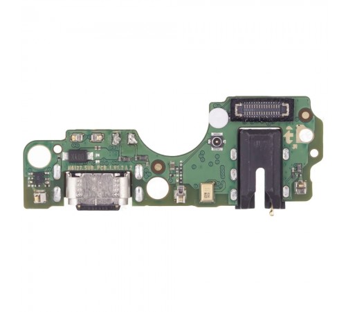 Шлейф для Tecno Pop 7 Pro, Spark Go (2023) (BF7n), коннектора зарядки, коннектора наушников, микрофона, плата зарядки, Original (PRC)