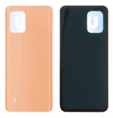 Задняя панель корпуса для Xiaomi Mi 10 Lite, Mi 10 Youth 5G, оранжевая (Orange Peach), M2002J9G