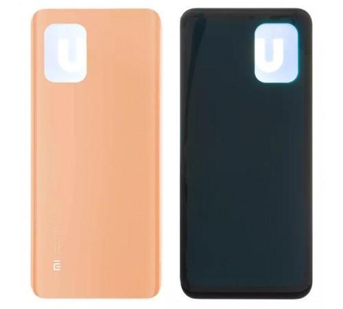 Задняя панель корпуса для Xiaomi Mi 10 Lite, Mi 10 Youth 5G, оранжевая (Orange Peach), M2002J9G