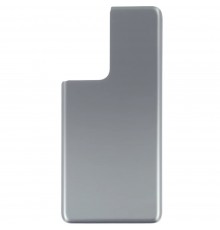 Задняя панель корпуса для Samsung G998 Galaxy S21 Ultra 5G, серая (Phantom Titanium)