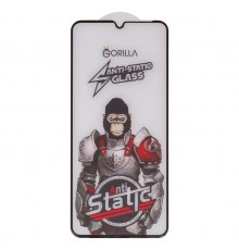 Захисне скло для Samsung A225 Galaxy A22, A315 Galaxy A31, A325 Galaxy A32, A336 Galaxy A33 5G, M315 Galaxy M31, M325 Galaxy M32, сумісне з чохлом, Full Glue, Anti-Static, чорний, gorilla