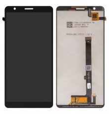 Дисплей для ZTE Blade A31 Plus, чорний, без рамки, Copy, SHI600-B02