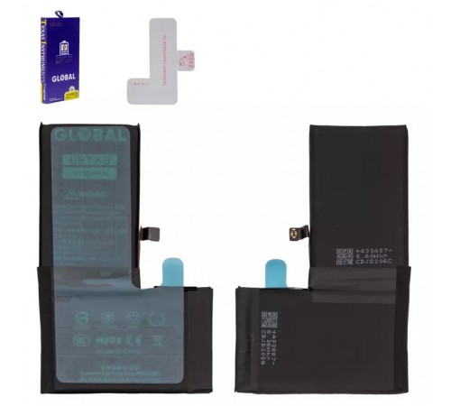 Аккумулятор Mechanic для Apple iPhone X, Li-Polymer, 3,82 B, 3150 мАч, повышенная ёмкость, original IC
