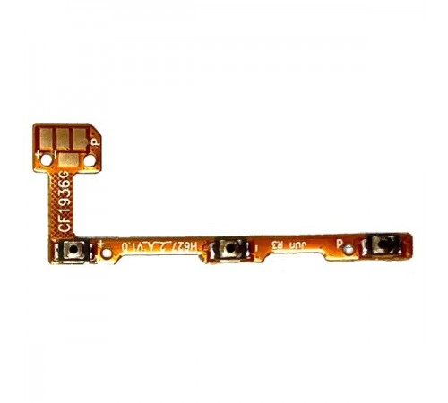 Шлейф для Tecno Camon 15 (CD7), кнопки включения, кнопок громкости звука