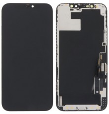 Дисплей для iPhone 12, iPhone 12 Pro, черный, с рамкой, Original (PRC), с разборки