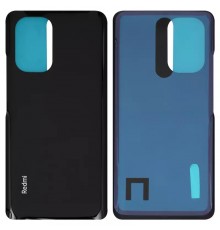Задняя панель корпуса для Xiaomi Poco F3, Redmi K40, черная (Arctic Night Black), Лого Redmi