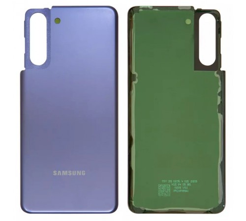 Задняя панель корпуса для Samsung G991 Galaxy S21 5G, фиолетовая (Phantom Violet)