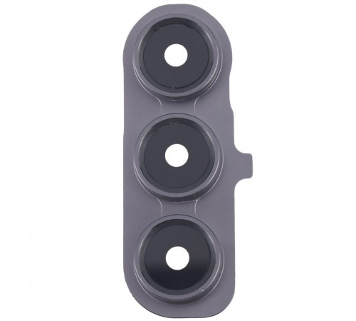 Стекло камеры для Samsung S721 Galaxy S24 FE, черное, с рамкой