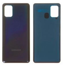 Задня панель корпусу для Samsung A315 Galaxy A31, чорна (Prism Crush Black)