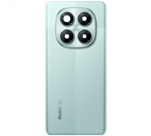 Задня панель корпусу для Xiaomi Redmi Note 14 Pro 5G, зелена (Coral Green) + скло камери