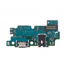 Шлейф для Samsung A205F/DS Galaxy A20, коннектора зарядки, коннектора наушников, микрофона, плата зарядки, Original (PRC)