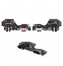 Шлейф для Motorola Moto G32, коннектора зарядки, коннектора наушников, микрофона, плата зарядки, High Copy