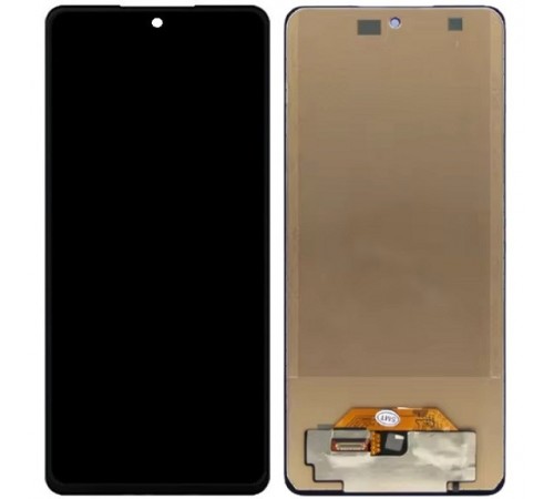 Дисплей для Samsung A736 Galaxy A73 5G, чорний, без рамки, Copy (TFT)