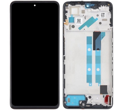 Дисплей для Xiaomi Redmi Note 12 Pro 4G, чорний, з рамкою, Original (PRC)