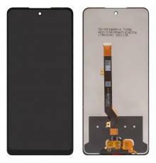 Дисплей для Tecno Pova 5 (LH7n), Pova 5 Pro (LH8n), Spark 10 Pro; Infinix Hot 30, Note 30 (X6833, X6716), чорний, без рамки, Сopy