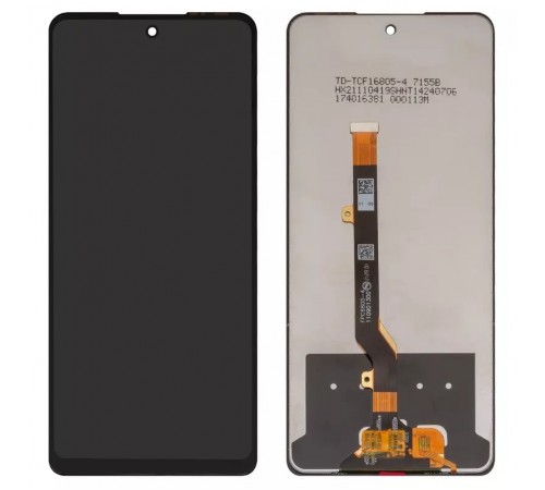 Дисплей для Tecno Pova 5 (LH7n), Pova 5 Pro (LH8n), Spark 10 Pro; Infinix Hot 30, Note 30 (X6833, X6716), чорний, без рамки, Сopy Дисплей для Tecno Pova 5 (LH7n), Pova 5 Pro (LH8n), Spark 10 Pro; Infinix Hot 30, Note 30 (X6833, X6716), чорний, без рамки, Сopy