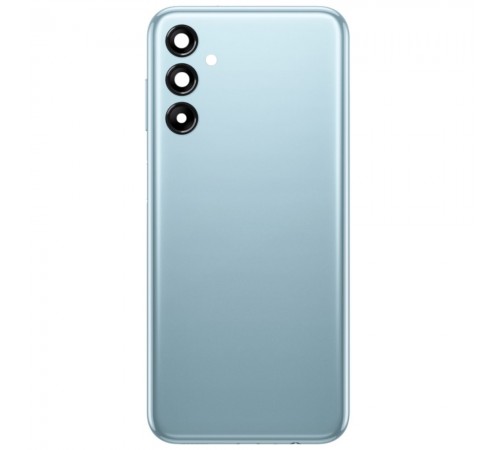 Задняя панель корпуса для Samsung M146 Galaxy M14, голубая (Light Blue) + стекло камеры