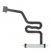 Шлейф для Samsung A165 Galaxy A16, сканера отпечатка пальца (Touch ID), серый, Original (PRC)