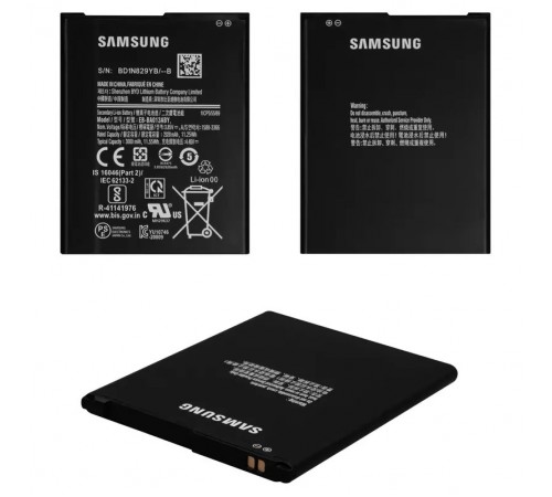 Аккумулятор EB-BA013ABY для Samsung A013 Galaxy A01 Core, M013 Galaxy M01 Core, Li-ion, 3,85 B, 3000 мАч, Original (PRC) Аккумулятор EB-BA013ABY для Samsung A013 Galaxy A01 Core, M013 Galaxy M01 Core, Li-ion, 3,85 B, 3000 мАч, Original (PRC)