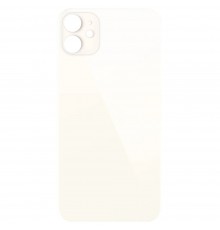 Задняя панель корпуса для iPhone 11, белая, не нужно снимать стекло камеры, Original (PRC), big hole
