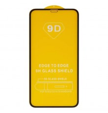 Защитное стекло для Apple iPhone 11, iPhone XR, совместимо с чехлом, Full Glue, (без упаковки), черный