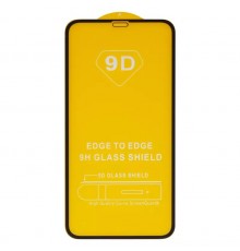 Защитное стекло для Apple iPhone 11, iPhone XR, совместимо с чехлом, Full Glue, (без упаковки), черный