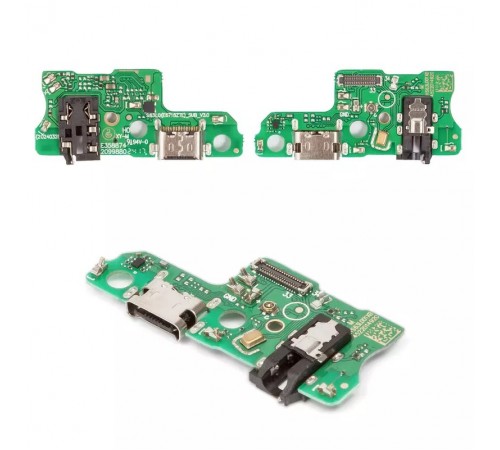 Шлейф для ZTE Blade A35, Blade A55, коннектора зарядки, плата зарядки, High Copy