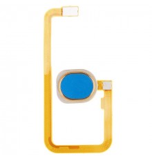 Шлейф для Oppo A5s, сканера відбитка пальця (Touch ID), синій