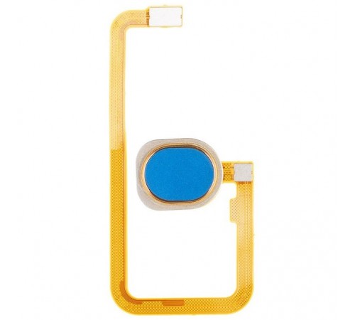 Шлейф для Oppo A5s, сканера відбитка пальця (Touch ID), синій